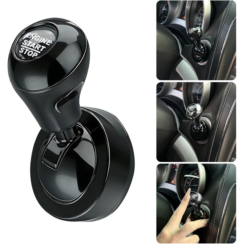 Tech Car Accessories - Retro Joystick Decoration Car One-Touch Start