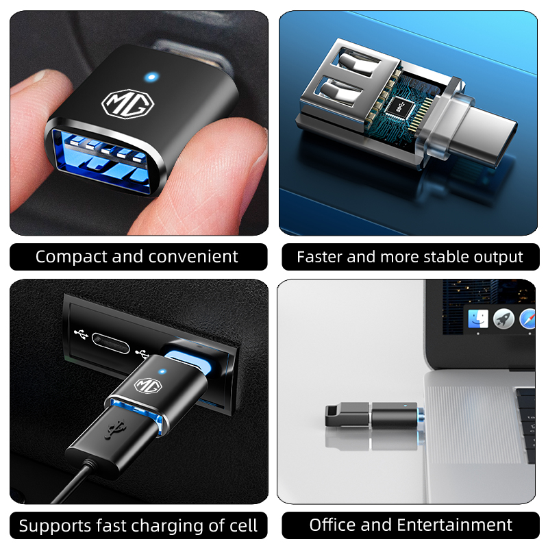 Car LED Type C To USB 3.0 Adap - Tech Car Accessories 评论和价格