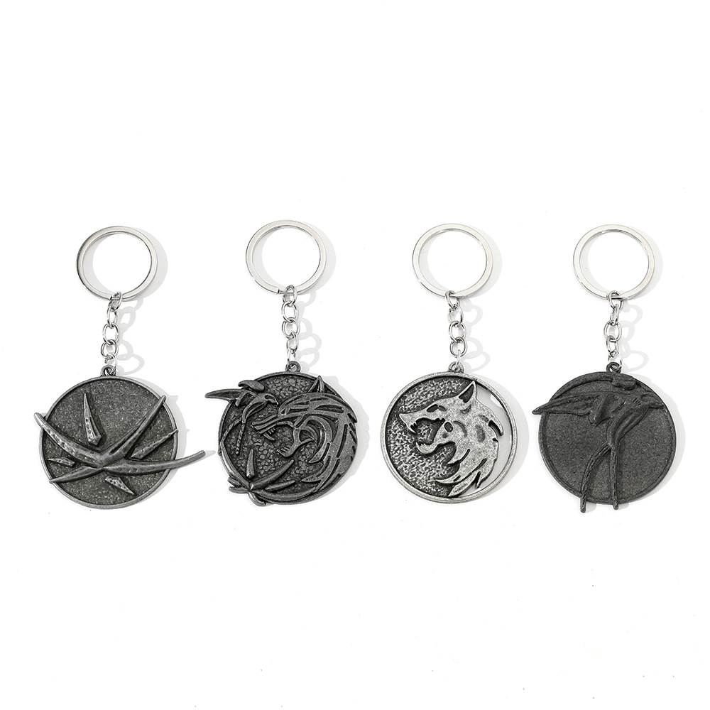 Vintage Wolf Head Keychain Gam - Vintage Tech Accessories 评论和价格