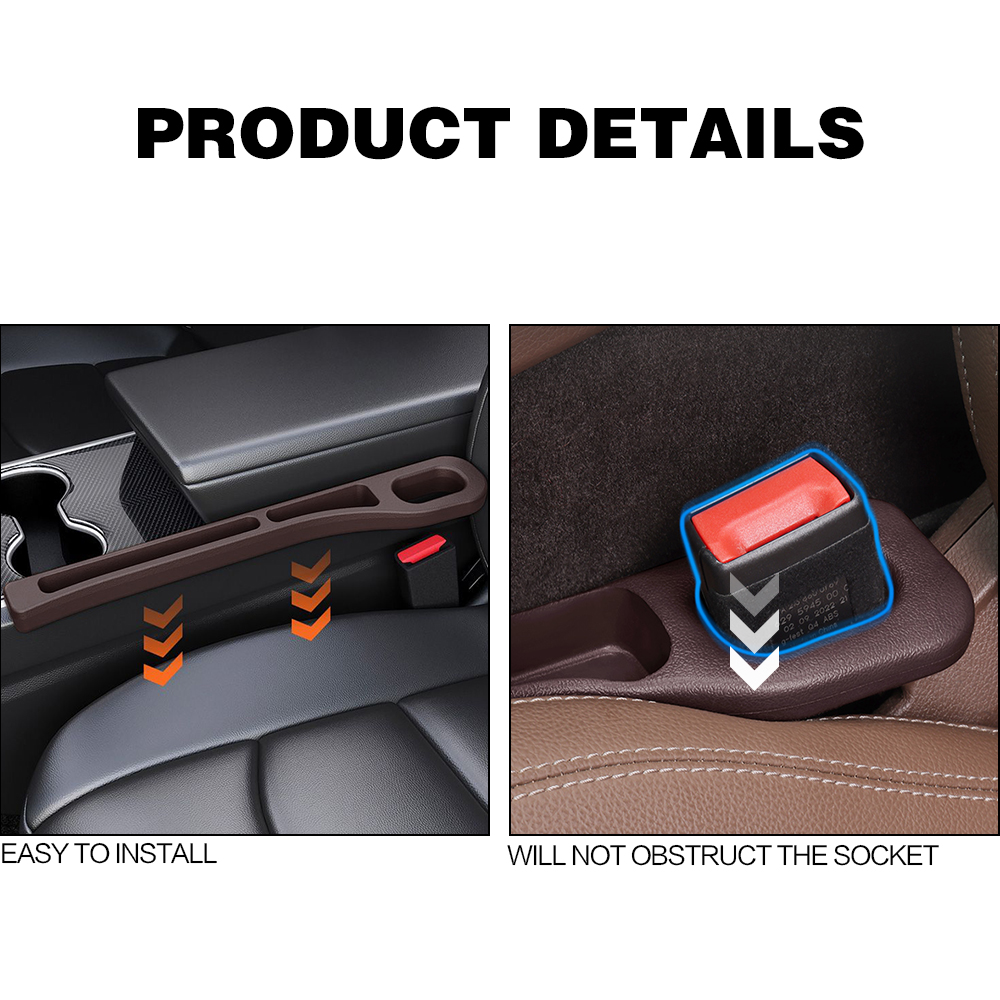 2PCS New Car Seat Gap Filler B - Tech Car Accessories 评论和价格