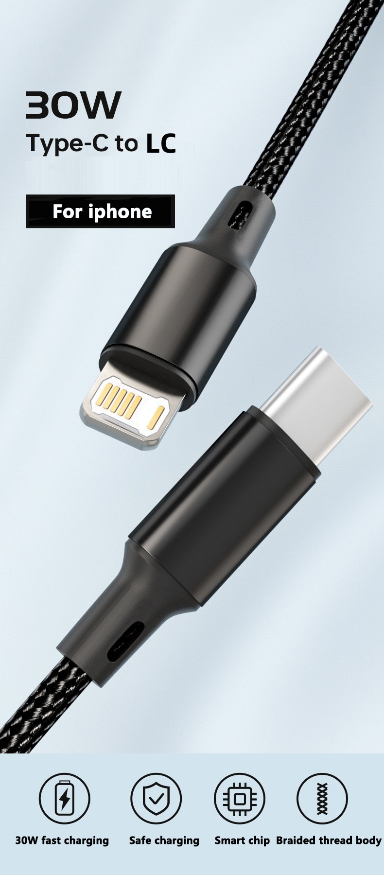 PD 30W USB Cable For iPhone 14 - Tech Accessories Apple 评论和价格