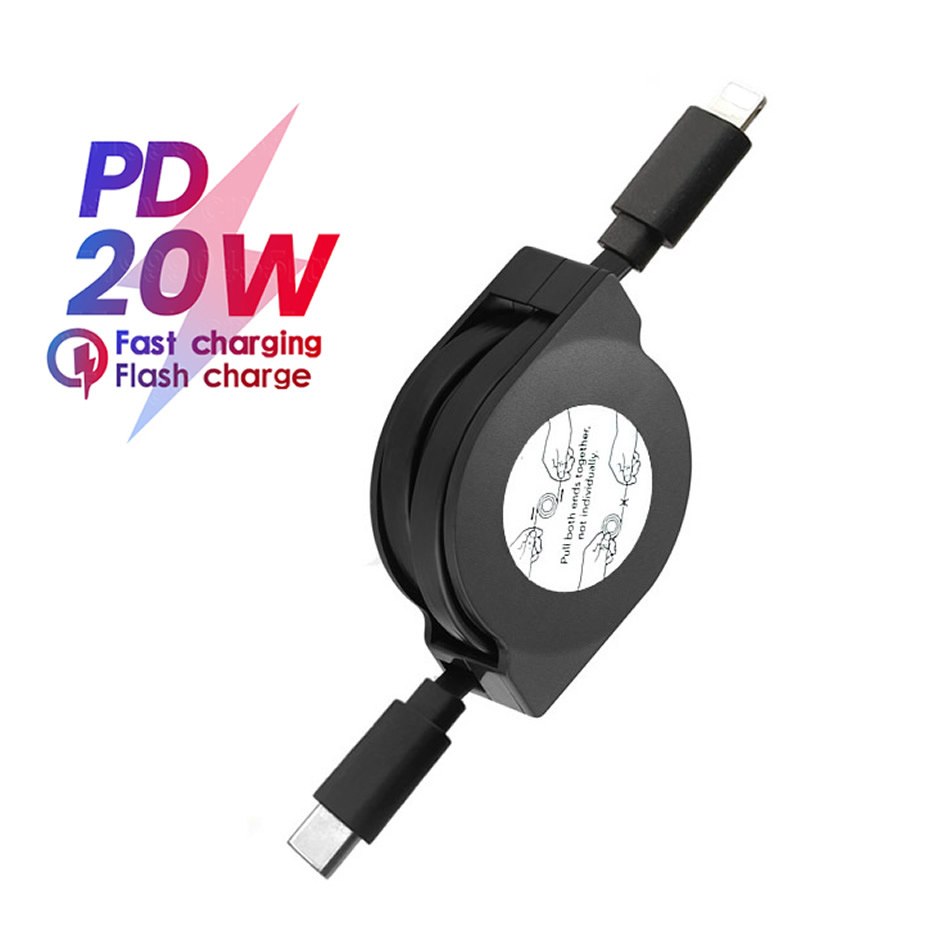 Retractable PD 20W Fast Charge - Tech Accessories Apple 评论和价格
