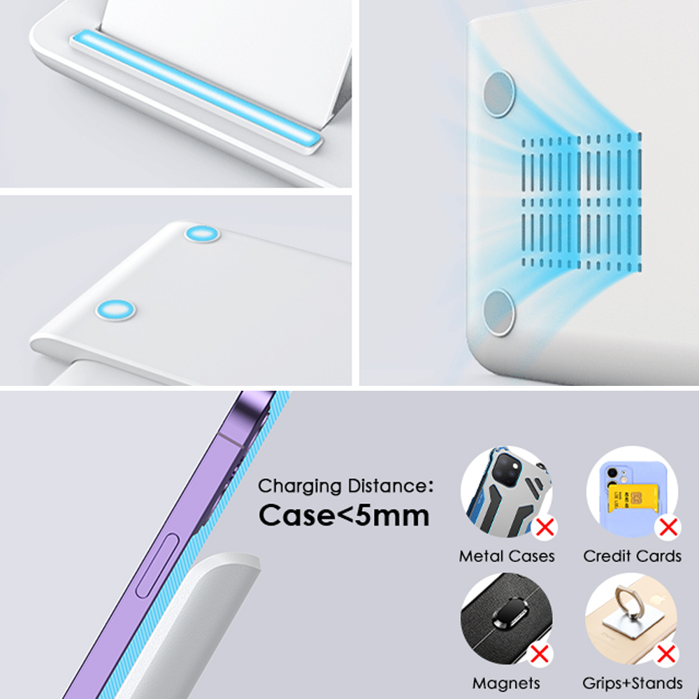 LED 3 in 1 Wireless Charger St - Wireless Charger 3 In 1 评论和价格