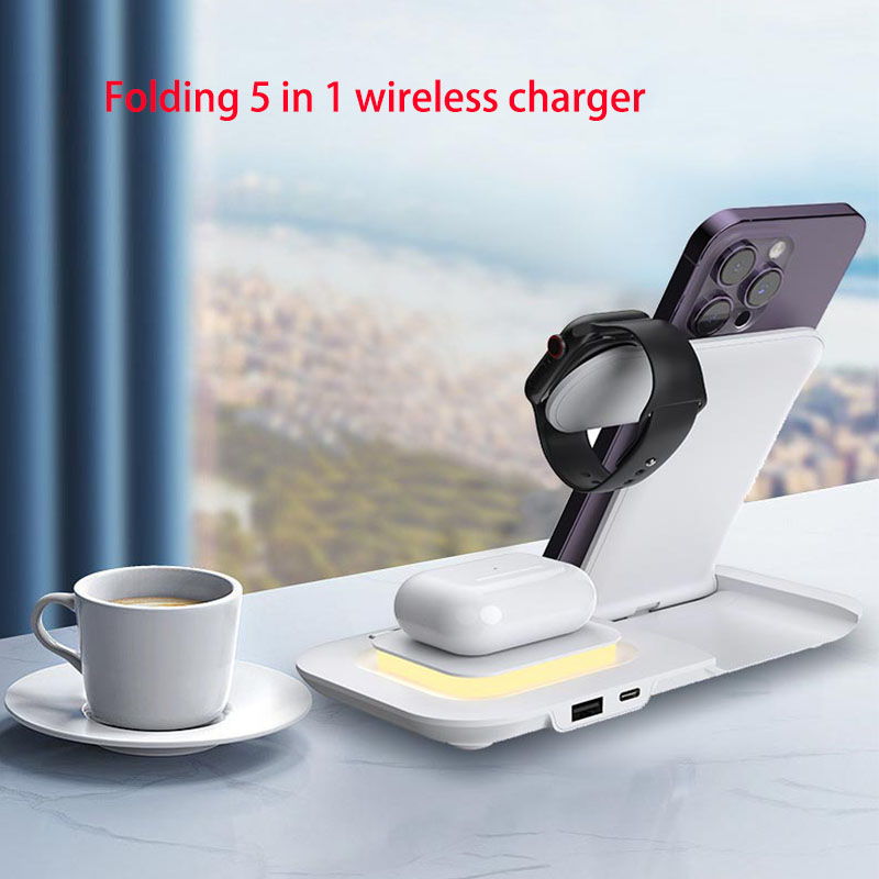 Hot 3 in 1 Foldable Wireless M - Wireless Charger 3 In 1 评论和价格