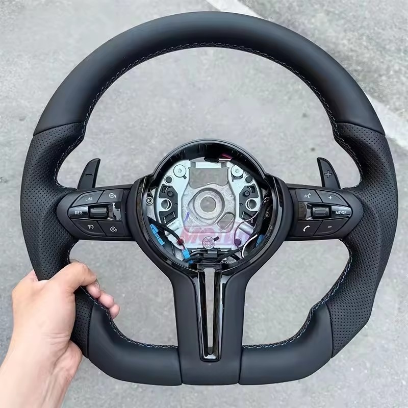 Car Steering Wheel Leather For - Tech Car Accessories 评论和价格