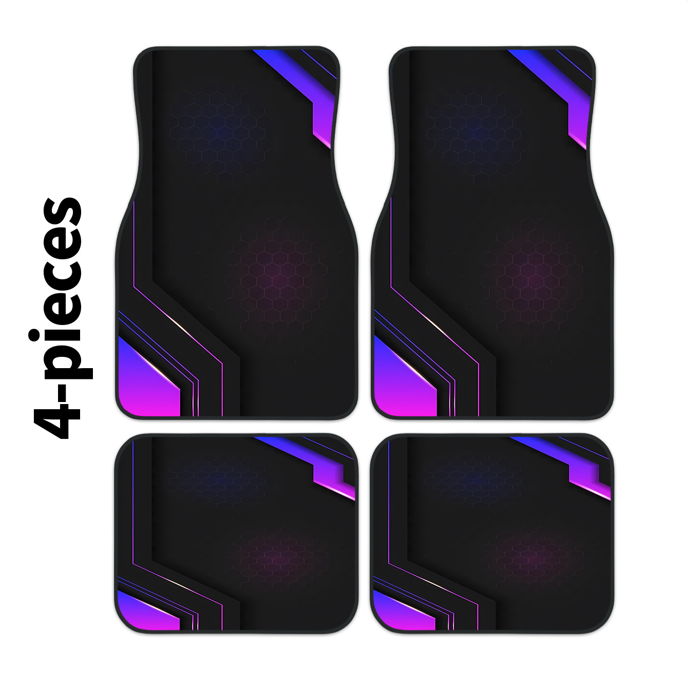 4pcs 2D High-Tech Geometric Pa - Tech Accessories Luxury 评论和价格