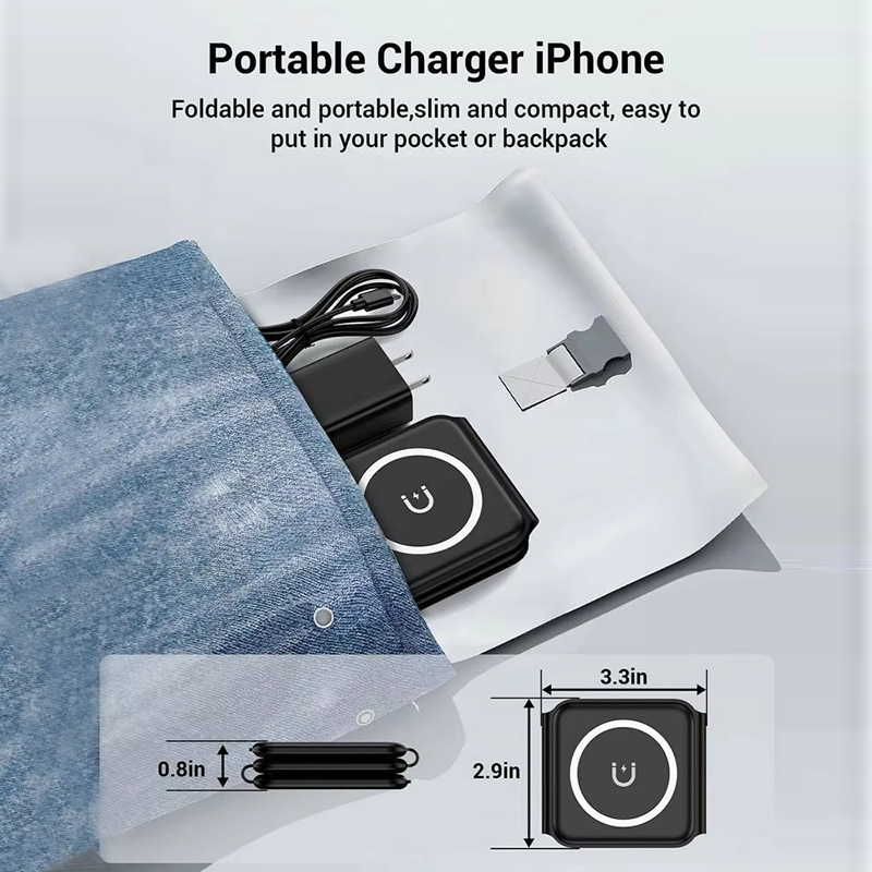 3-in-1 Magnetic Folding Wirele - Wireless Charger 3 In 1 评论和价格