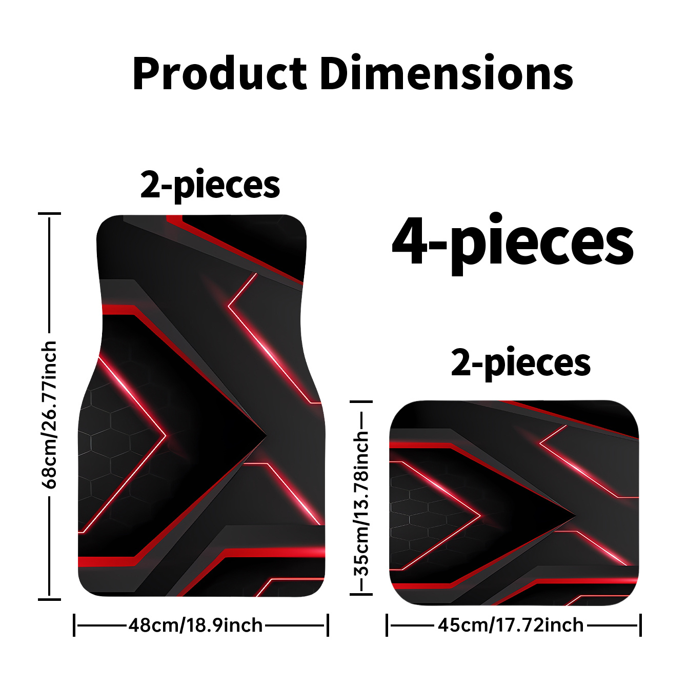 4pcs Set Of High-end Car Inter - Tech Accessories Luxury 评论和价格