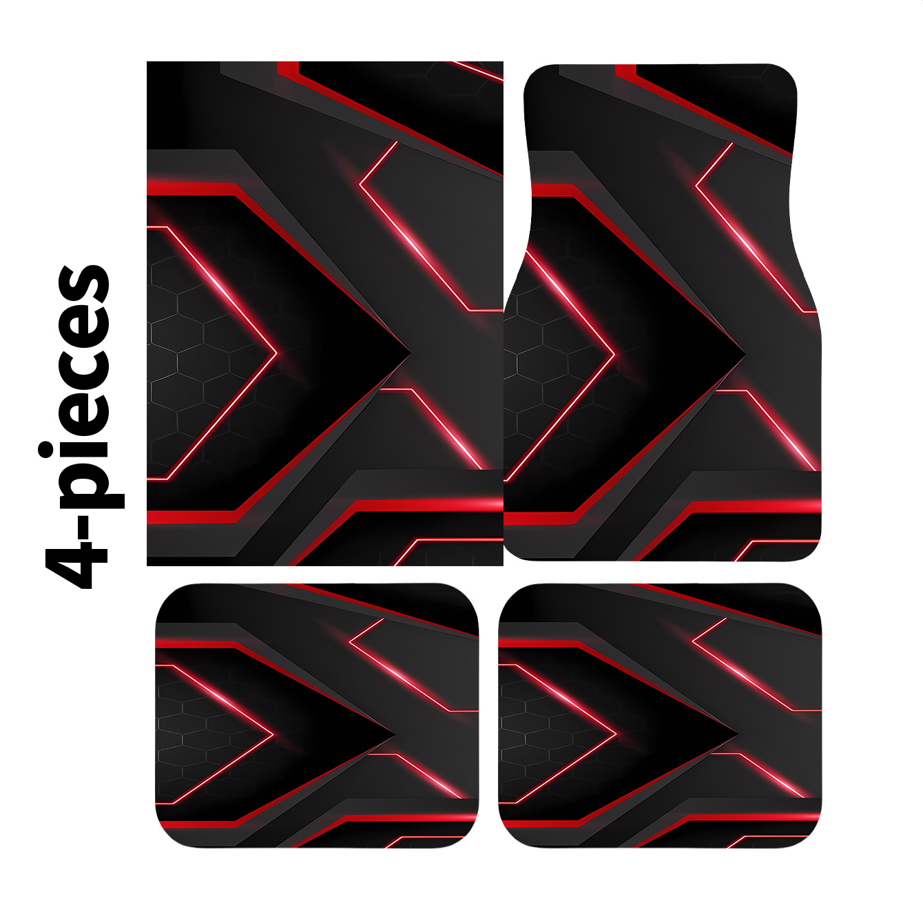 4pcs Set Of High-end Car Inter - Tech Accessories Luxury 评论和价格
