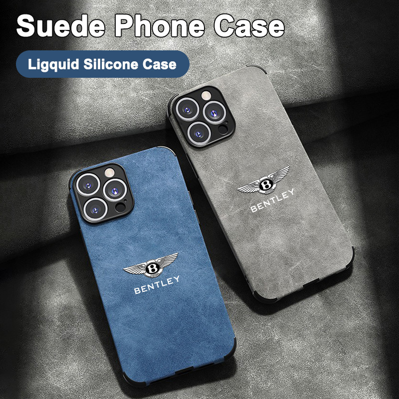 B-Bentley-B LOGO Suede All-inc - Tech Accessories Apple 评论和价格