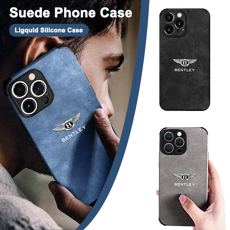 B-Bentley-B LOGO Suede All-inc - Tech Accessories Apple 评论和价格