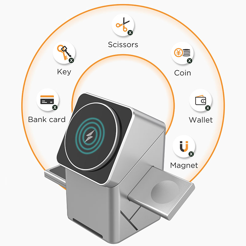 15W Touch Rotating Magnetic Mu - Wireless Charger 3 In 1 评论和价格