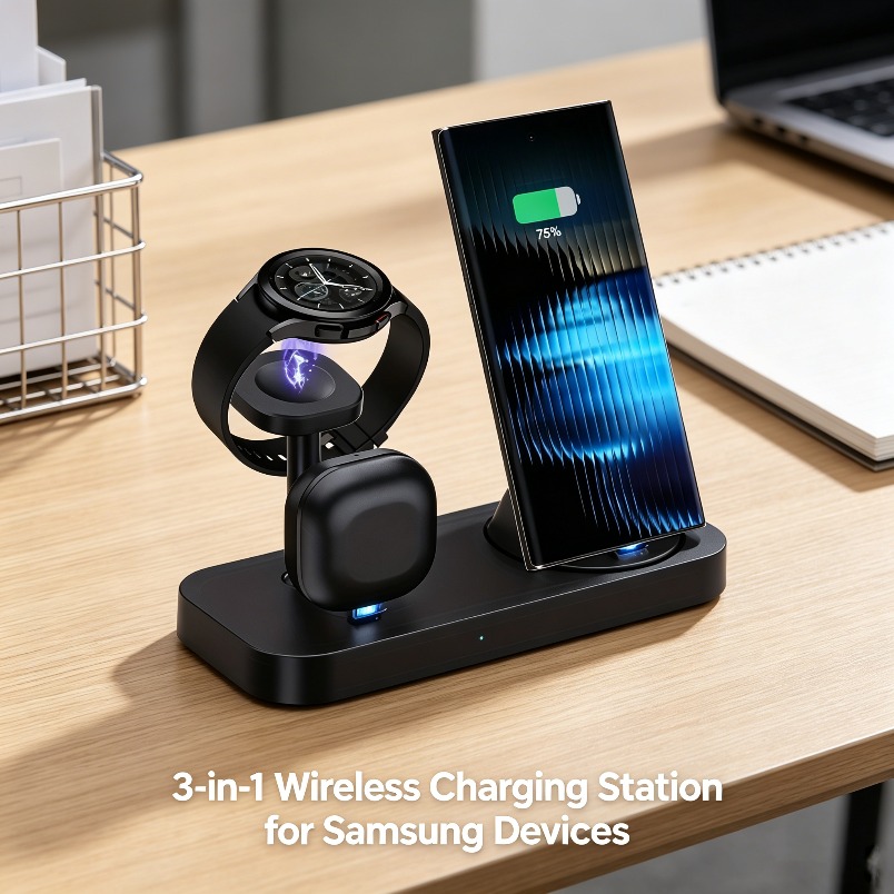 3 in 1 Wireless Charger Dual C - Wireless Charger 3 In 1 评论和价格