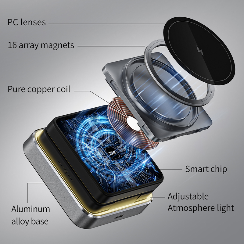 CABLETIME Foldable Magnetic 3  - Wireless Charger 3 In 1 评论和价格